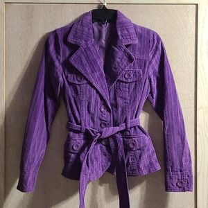Purple jacket
